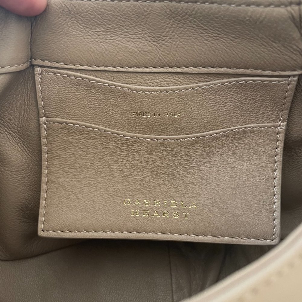 Gabriela Hearst Demi leather handbag - Picture 3 of 7